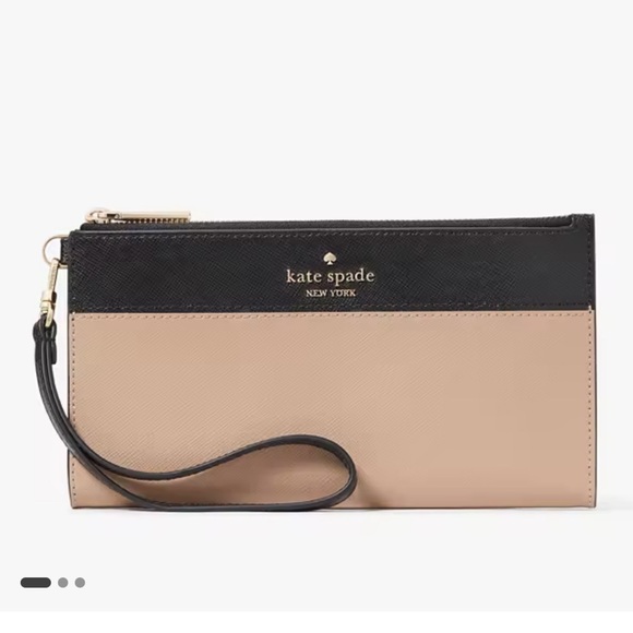 kate spade Handbags - New Kate spade Madison double zip wristlet